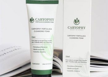 Review sữa rửa mặt trị mụn Caryophy Portulaca Cleansing Foam: Cho làn da khỏe đẹp, sạch mụn
