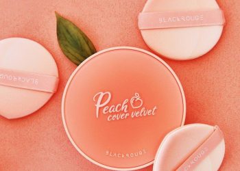 Review phấn nước trái đào Black Rouge Peach Cover Velvet Cushion: lớp nền mịn căng