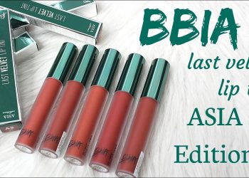 Review son BBIA Last Velvet Lip Tint Asia Edition: bộ sưu tập son dành riêng cho các cô nàng châu Á