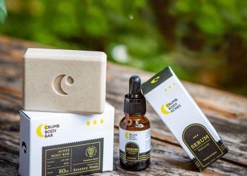 Review bộ sản phẩm đặc trị mụn lưng và viêm nang lông Crumb Body: tạm biệt mụn và vết thâm cơ thể