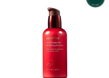 Review sữa dưỡng Innisfree Jeju Pomegranate Revitalizing Emulsion – ngăn ngừa lão hóa hiệu quả?