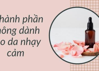 Gợi ý 6 thành phần dịu nhẹ phù hợp với làn da nhạy cảm nhất