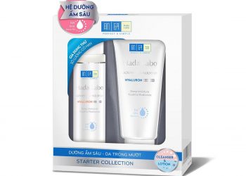 Review bộ dưỡng ẩm tối ưu Travel Size Hada Labo Advanced Nourish 