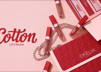 Review son OFÉLIA Cotton Lip Cream của Changmakeup: chất son mịn như bông