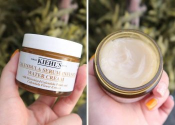 Review kem dưỡng hoa cúc Kiehl’s Calendula Serum-Infused Water Cream: siêu cấp nước, làm dịu da nhạy cảm kích ứng