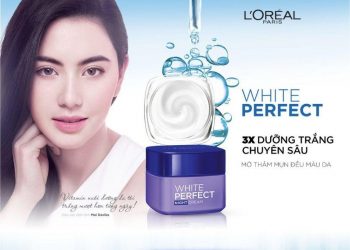 Review kem dưỡng trắng da ban đêm L’oreal Paris White Perfect Night Cream