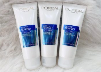Review sữa rửa mặt trắng da L’Oreal Paris White Perfect Milky Foam Purifying & Brightening: