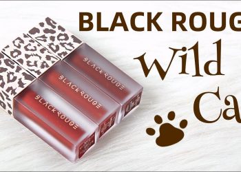 Review son Black Rouge Wild Cat Air Fit Velvet Mini Kit: set son cá tính cho vẻ đẹp quyến rũ