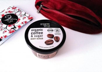 Review tẩy tế bào chết toàn thân Organic Shop Coffee Sugar Body Scrub