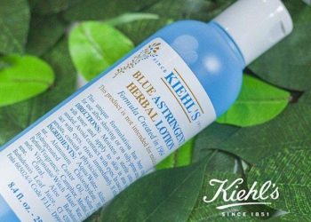 Review Toner Kiehl’s Blue Astringent Herbal Lotion kiểm soát dầu, làm sạch sâu cho da dầu và da mụn