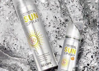 Review xịt chống nắng Crystal Sun Spray SPF 50+/PA+++