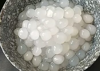 Làm trân châu trắng bằng bột năng và bột rau câu phổ biến nhất