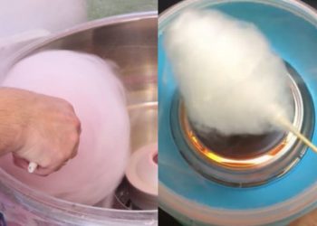 Cách làm kẹo bông gòn bằng máy đơn giản ngay tại nhà