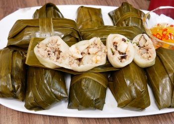 2 cách làm bánh nếp nhân mặn, ngọt dẻo dai, bùi béo chuẩn vị quê hương