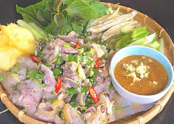 Dê tái chanh làm tại nhà cực đơn giản, thơm ngon, bùng nổ vị giác