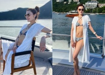Body săn chắc ở tuổi 52 của Lý Gia Hân