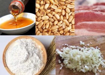 Cách làm nước chấm bánh xèo bằng đậu phộng ăn là mê