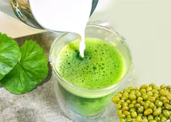 Cách làm nước ép rau má đậu xanh thơm ngon bổ dưỡng