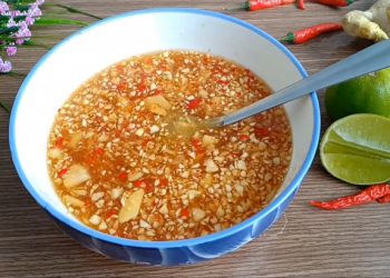 Cách pha nước chấm thịt bò luộc cực hợp vị