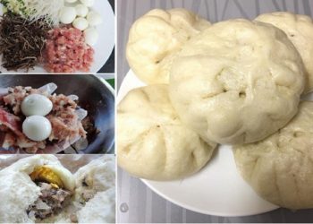 Công thức bánh bao đơn giản, vỏ trắng thơm mềm xốp
