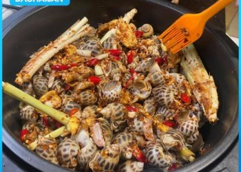 Công thức nướng ốc hương bằng nồi chiên không dầu đơn giản dễ thực hiện ngay tại nhà