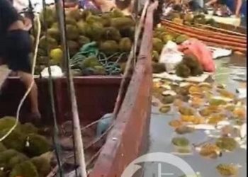 ‘Hôi’ sầu riêng từ thuyền hàng bị lật, hơn 500 người xanh mặt nhập viện