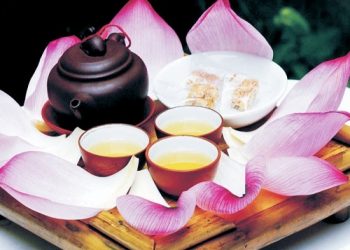 Trà sen Hồ Tây – Tinh hoa văn hóa trà của người Việt