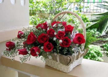 Các cách cắm hoa hồng siêu đơn giản để bàn trang trí nhà đón Tết