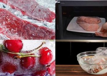 Mách bạn cách rã đông thức ăn nhanh chóng mà vẫn giữ được chất dinh dưỡng