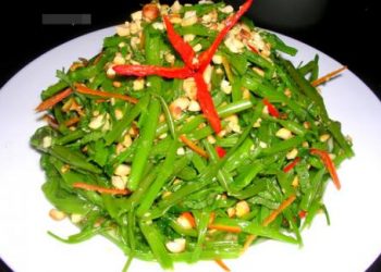 Hướng dẫn cách làm nộm rau muống ngon giòn ai cũng làm được