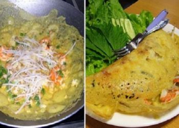 Chị em rần rần mách nhau công thức làm BÁNH XÈO thần thánh chỉ bằng 1 chiếc CHẢO CHỐNG DÍNH