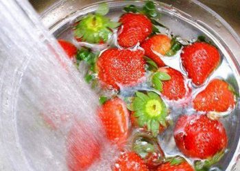 Rửa dâu tây chỉ với nước chẳng khác nào ăn trứng côn trùng, thêm 2 nguyên liệu mới sạch hoàn toàn