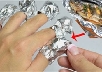 Không chỉ để gói cá, GIẤY NHÔM còn có thể chữa bệnh