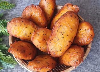 3 cách làm bánh chuối chiên vàng ươm, phồng đẹp, giữ độ giòn cực lâu