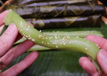 2 cách làm bánh cúng lá chuối Miền Tây mềm dẻo, thơm béo ăn ngon không dừng