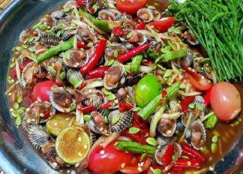 Cách làm gỏi sò huyết vị Thái đậm vị, kích thích vị giác