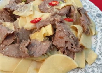 Cách làm măng xào thịt bò thơm ngon tròn vị, cả nhà thích mê