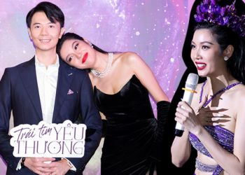 Á hậu Thuý Vân diện 2 thiết kế gợi cảm, tình tứ bên chồng