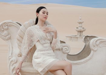 Á hậu Tường San – mẹ một con mê đồ xuyên thấu, ngắn trên gối