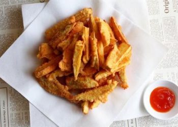 Cách làm khoai lang lắc phô mai vừa giòn vừa ngon tại nhà