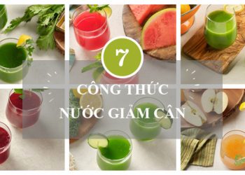 7 công thức nước trái cây dễ dàng để giảm cân