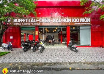 Buffet lẩu – chiên – xào hơn 100 loại topping chỉ với 119k