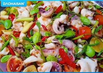 Cách làm bạch tuộc sốt thái chua cay bắt mồi ngon tê tái