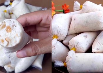 Cách làm kem chuối bịch dẻo mềm thơm ngon đơn giản