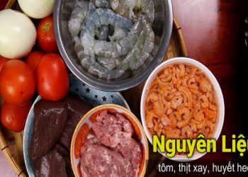Cách nấu bún riêu tôm thịt ngon đậm đà, dễ thực hiện nhất