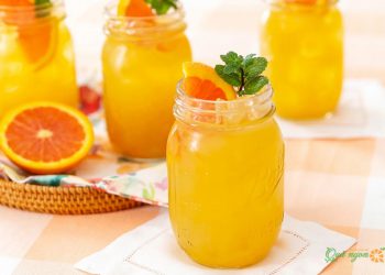 Cách pha trà trái cây vị cam chanh tươi mát