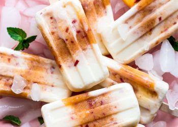 Công thức kem đào sữa chua hoàn hảo cho mùa hè