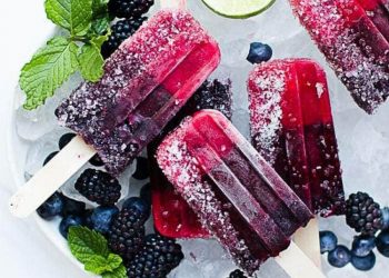 Công thức kem que ombre việt quất mâm xôi
