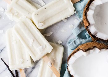 Công thức làm kem que sữa dừa dẻo mịn không dăm đá