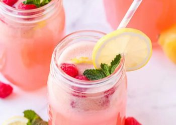 Công thức nước chanh mâm xôi giải khát mát lạnh